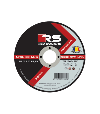 Disc RSQ PROFESIONAL 125*1 (metal)